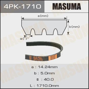 MASUMA 4PK-1710 - V-yivli kəmər furqanavto.az