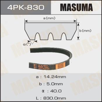 MASUMA 4PK830 - V-yivli kəmər furqanavto.az