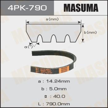 MASUMA 4PK790 - V-yivli kəmər furqanavto.az