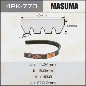 MASUMA 4PK770 - V-yivli kəmər furqanavto.az