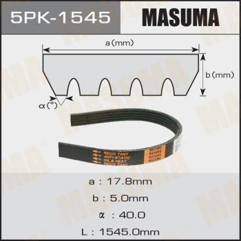MASUMA 5PK-1545 - V-yivli kəmər furqanavto.az