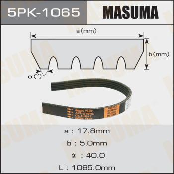 MASUMA 5PK1065 - V-yivli kəmər furqanavto.az