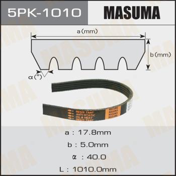 MASUMA 5PK1010 - V-yivli kəmər furqanavto.az