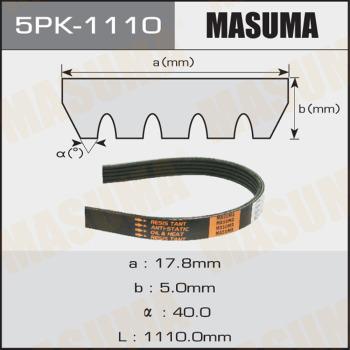 MASUMA 5PK-1110 - V-yivli kəmər furqanavto.az