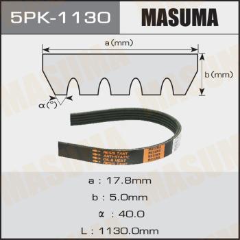 MASUMA 5PK-1130 - V-yivli kəmər furqanavto.az