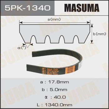 MASUMA 5PK-1340 - V-yivli kəmər furqanavto.az