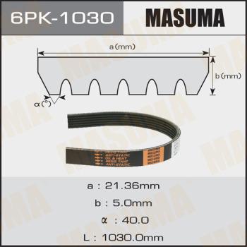 MASUMA 6PK-1030 - V-yivli kəmər furqanavto.az