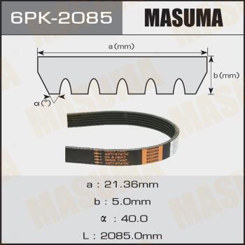 MASUMA 6PK-2085 - V-yivli kəmər furqanavto.az