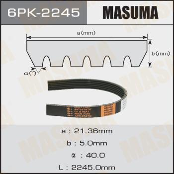 MASUMA 6PK2245 - V-yivli kəmər furqanavto.az