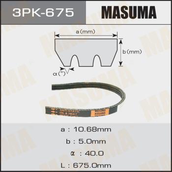 MASUMA 3PK-675 - V-yivli kəmər furqanavto.az
