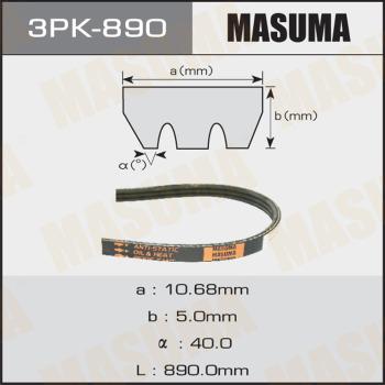 MASUMA 3PK-890 - V-yivli kəmər furqanavto.az