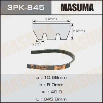 MASUMA 3PK845 - V-yivli kəmər furqanavto.az