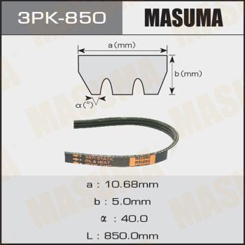MASUMA 3PK850 - V-yivli kəmər furqanavto.az