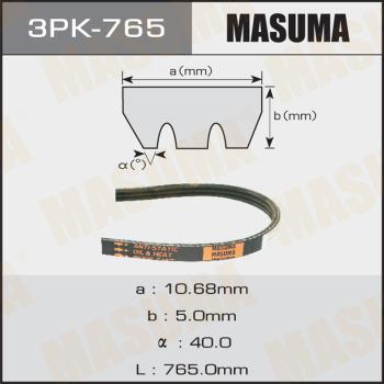 MASUMA 3PK765 - V-yivli kəmər www.furqanavto.az