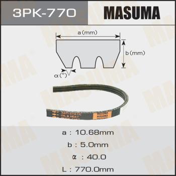 MASUMA 3PK770 - V-yivli kəmər furqanavto.az