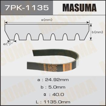 MASUMA 7PK-1135 - V-yivli kəmər furqanavto.az