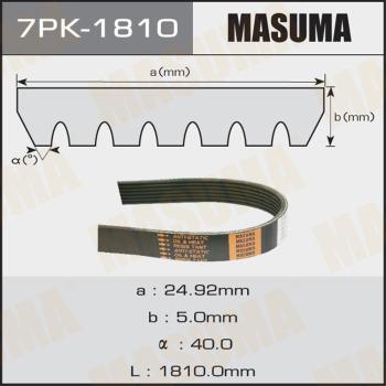 MASUMA 7PK-1810 - V-yivli kəmər furqanavto.az