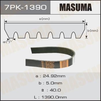 MASUMA 7PK-1390 - V-yivli kəmər furqanavto.az