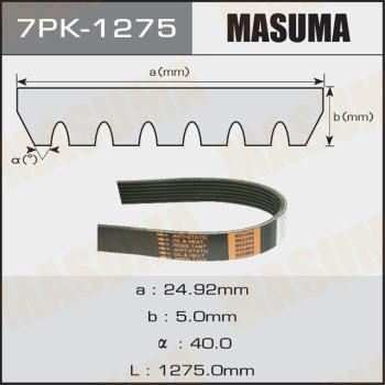 MASUMA 7PK-1275 - V-yivli kəmər furqanavto.az