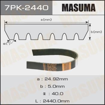 MASUMA 7PK-2440 - V-yivli kəmər furqanavto.az