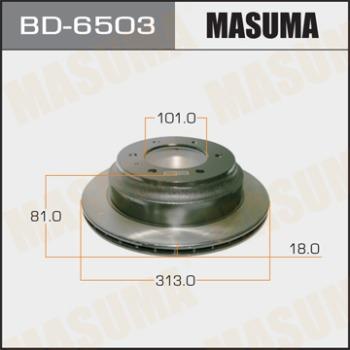 MASUMA BD-6503 - Əyləc Diski furqanavto.az