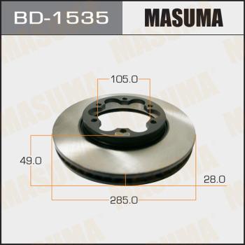 MASUMA BD-1535 - Əyləc Diski furqanavto.az