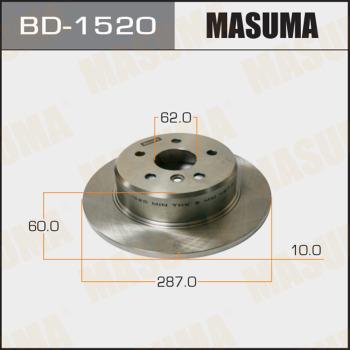 MASUMA BD-1520 - Əyləc Diski furqanavto.az