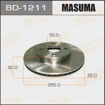 MASUMA BD-1211 - Əyləc Diski furqanavto.az