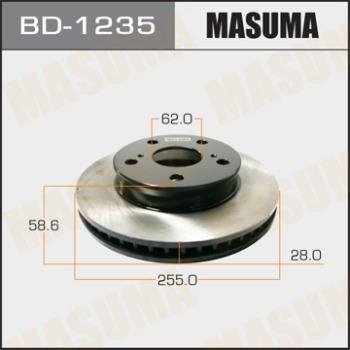 MASUMA BD-1235 - Əyləc Diski furqanavto.az