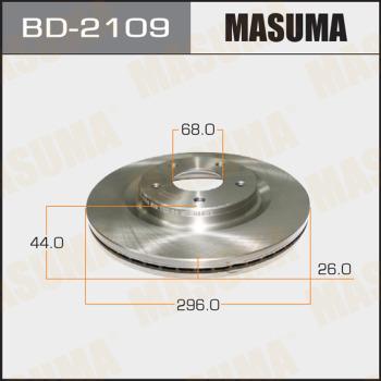 MASUMA BD-2109 - Əyləc Diski furqanavto.az