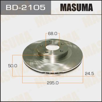 MASUMA BD-2105 - Əyləc Diski furqanavto.az