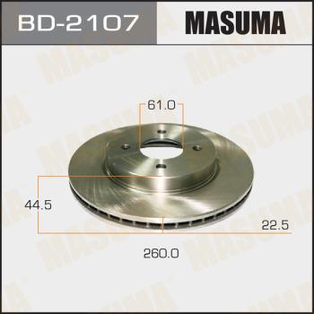 MASUMA BD-2107 - Əyləc Diski furqanavto.az