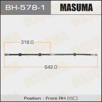 MASUMA BH-578-1 - Əyləc şlanqı furqanavto.az