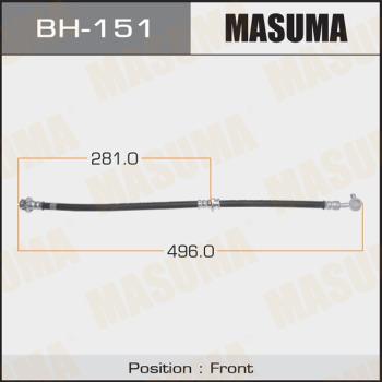 MASUMA BH-151 - Əyləc şlanqı furqanavto.az