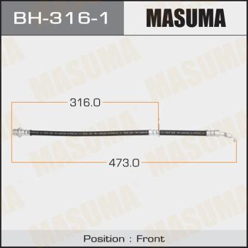 MASUMA BH-316-1 - Əyləc şlanqı furqanavto.az