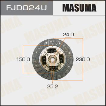 MASUMA FJD024U - Debriyaj diski furqanavto.az