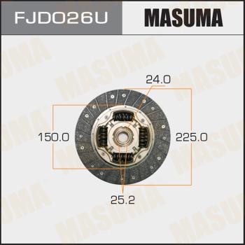 MASUMA FJD026U - Debriyaj diski furqanavto.az