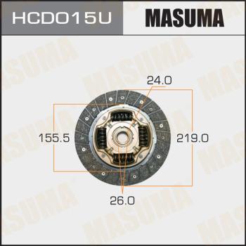 MASUMA HCD015U - Debriyaj diski furqanavto.az