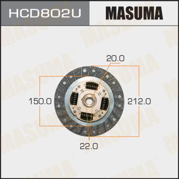 MASUMA HCD802U - Debriyaj diski furqanavto.az