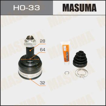 MASUMA HO33 - Birləşmə dəsti, ötürücü val furqanavto.az
