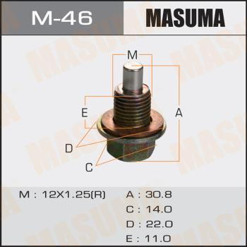 MASUMA M46 - Möhürləyici tıxac, yağ çəni furqanavto.az