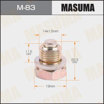 MASUMA M-83 - Möhürləyici tıxac, yağ çəni furqanavto.az