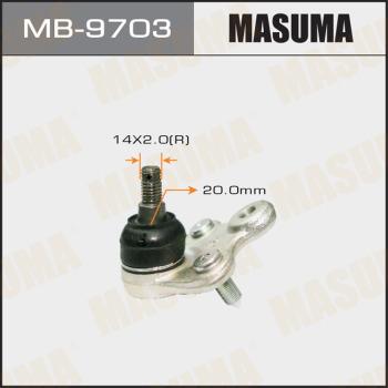MASUMA MB-9703 - Billi birləşmə furqanavto.az