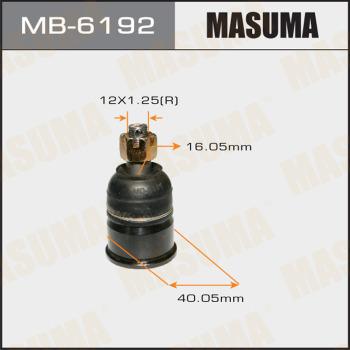 MASUMA MB-6192 - Billi birləşmə furqanavto.az