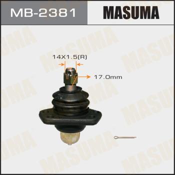 MASUMA MB-2381 - Billi birləşmə furqanavto.az