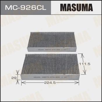 MASUMA MC-926CL - Filtr, daxili hava furqanavto.az