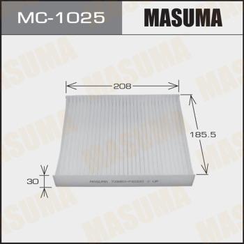 MASUMA MC-1025 - Filtr, daxili hava www.furqanavto.az