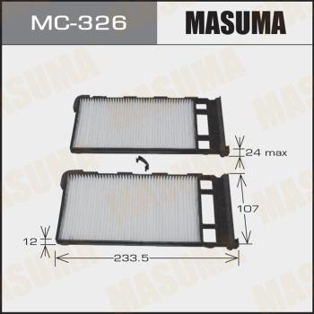 MASUMA MC-326 - Filtr, daxili hava furqanavto.az