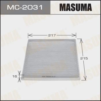 MASUMA MC-2031 - Filtr, daxili hava furqanavto.az