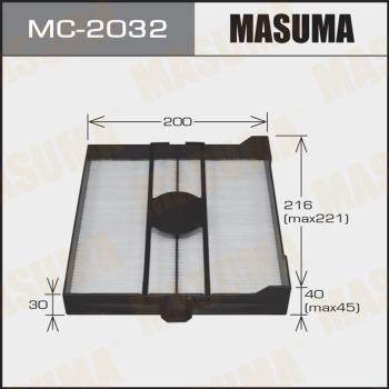 MASUMA MC-2032 - Filtr, daxili hava furqanavto.az